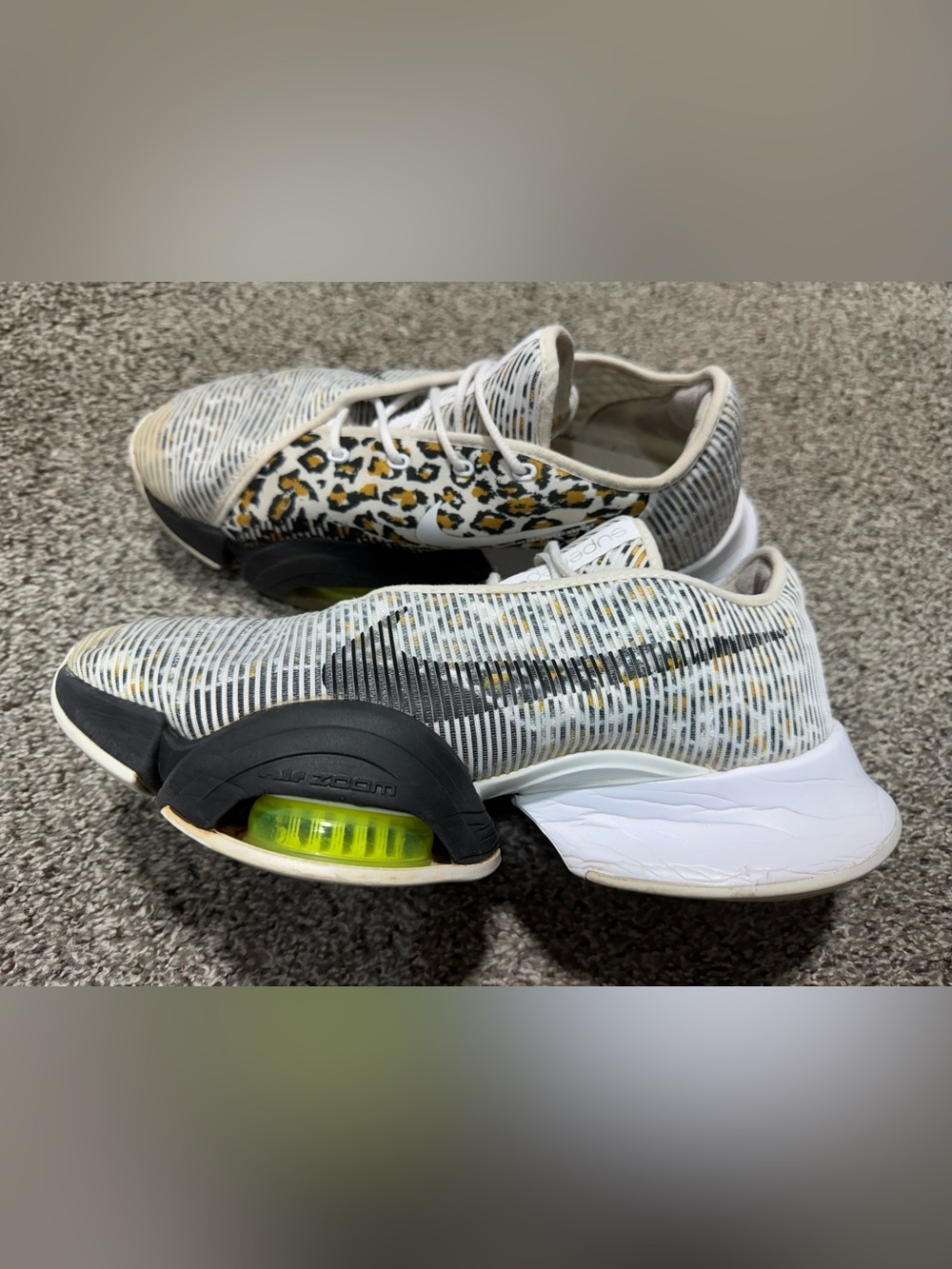 Nike Air Zoom SuperRep 2 Women’s 9.5 Leopard Training Gym Sneakers CU5925-177